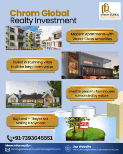 high return properties in india | chromglobalrealtyinvestment