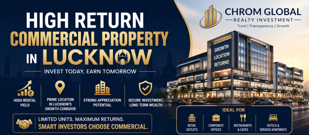 High Return Commercial Property in Lucknow